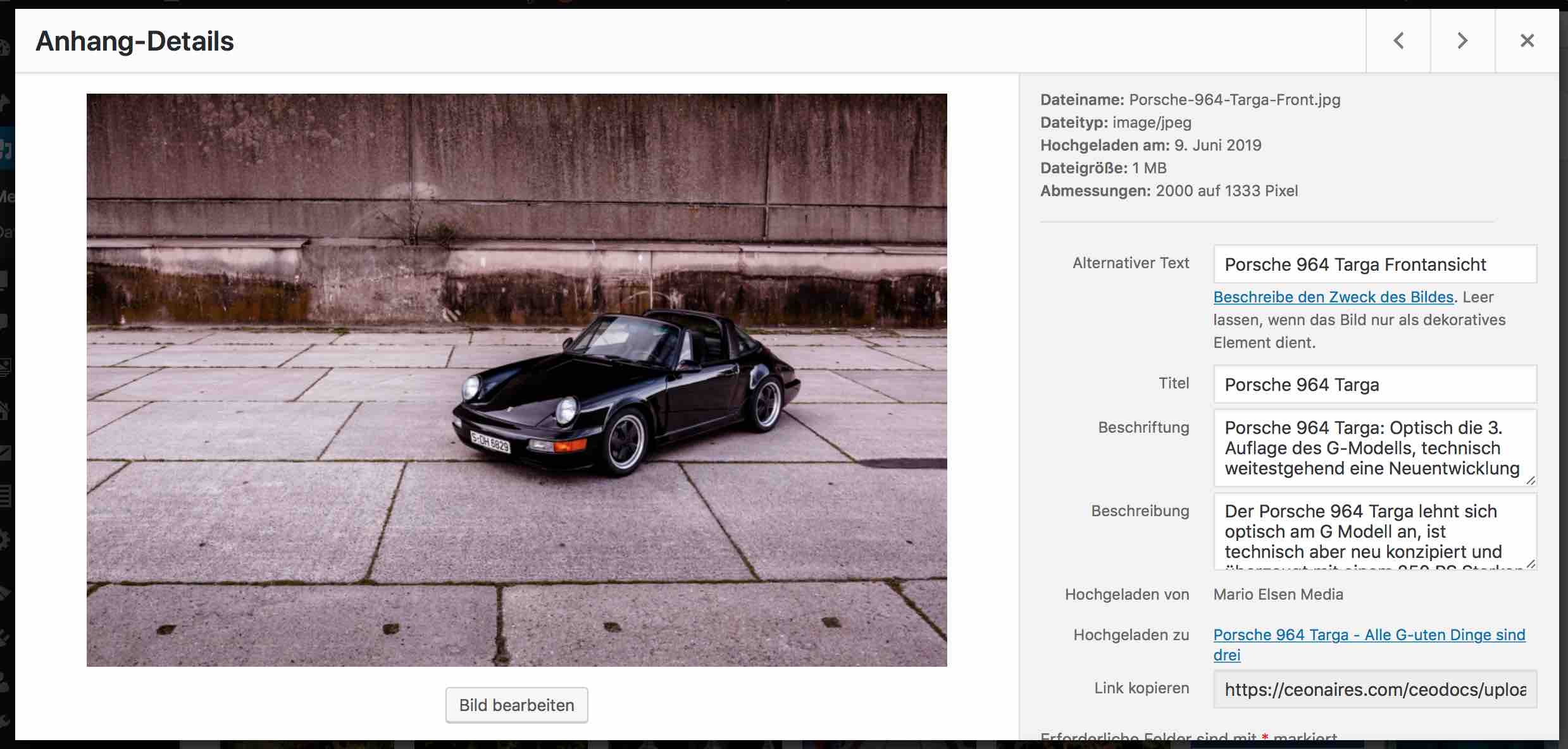 Multisite-Mediathek-Bildbeschreibungen